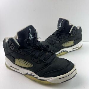 NIKE AIR JORDAN Retro 5 Moonlight Oreo GS 440888-011 Kid's 6Y 2021